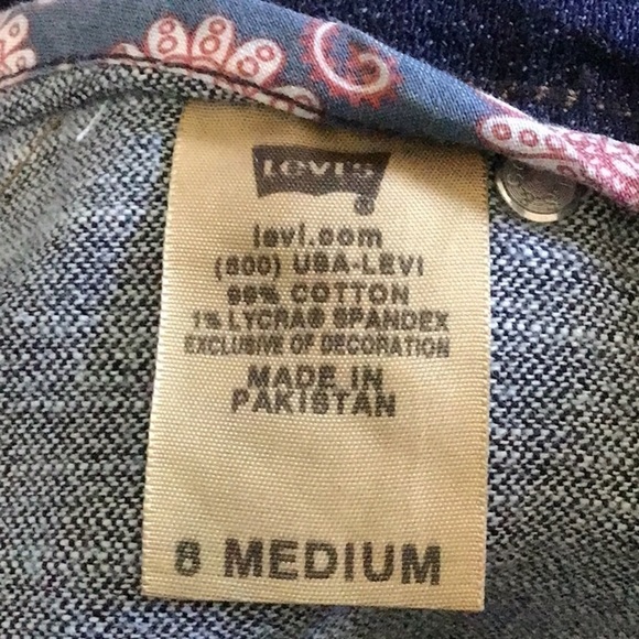 Levi’s 545 low boot cut jeans sz 8 - Picture 12 of 14